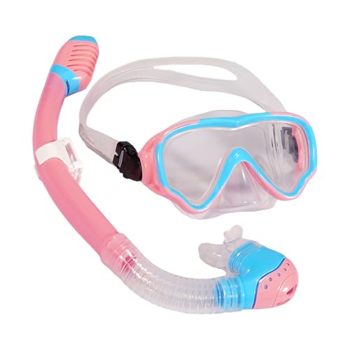 Kit de plongée avec tuba pour enfants et équipement de plongée réglable anti-buée