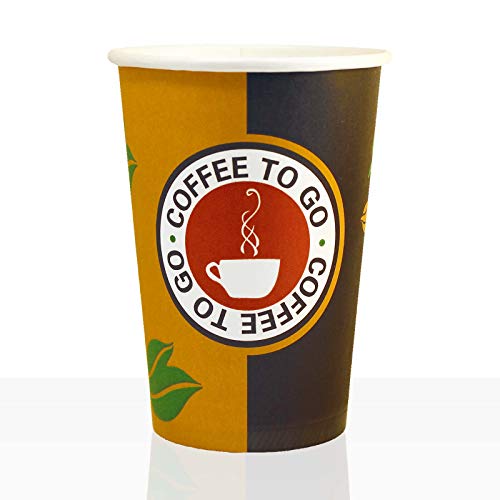 Kaffeebecher Coffee to go 300ml mit Deckel 100 Stück