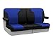 Coverking Custom Fit Front 50/50 Bench Seat Cover for Select Ford Crown Victoria Models - Neoprene (Blue with Black Sides)