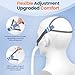 Replacement P10 Frame System for ResMed Airfit P10, Replacement Nasal Pillow Mask Headgear Set - Includes P10 Nasal Pillow, Headgear, CPAP Frame System - Perfect Seal & Ultra Comfort Accessories (M)
