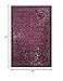 Maples Rugs Pelham Transitional Area Rugs - Made in USA - Low Pile, Non Slip, Pet-Friendly Mat for Bedroom, Office, Living & Dining Room, 5 x 7, Wineberry
