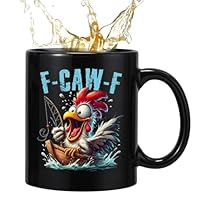 Generico Gemaakt van keramiek: 14 x 10 x 10 cm grappig kraandesign, 300 ml warme chocolademelk voor thee, koffie, cadeau voor collega's, C-dranken