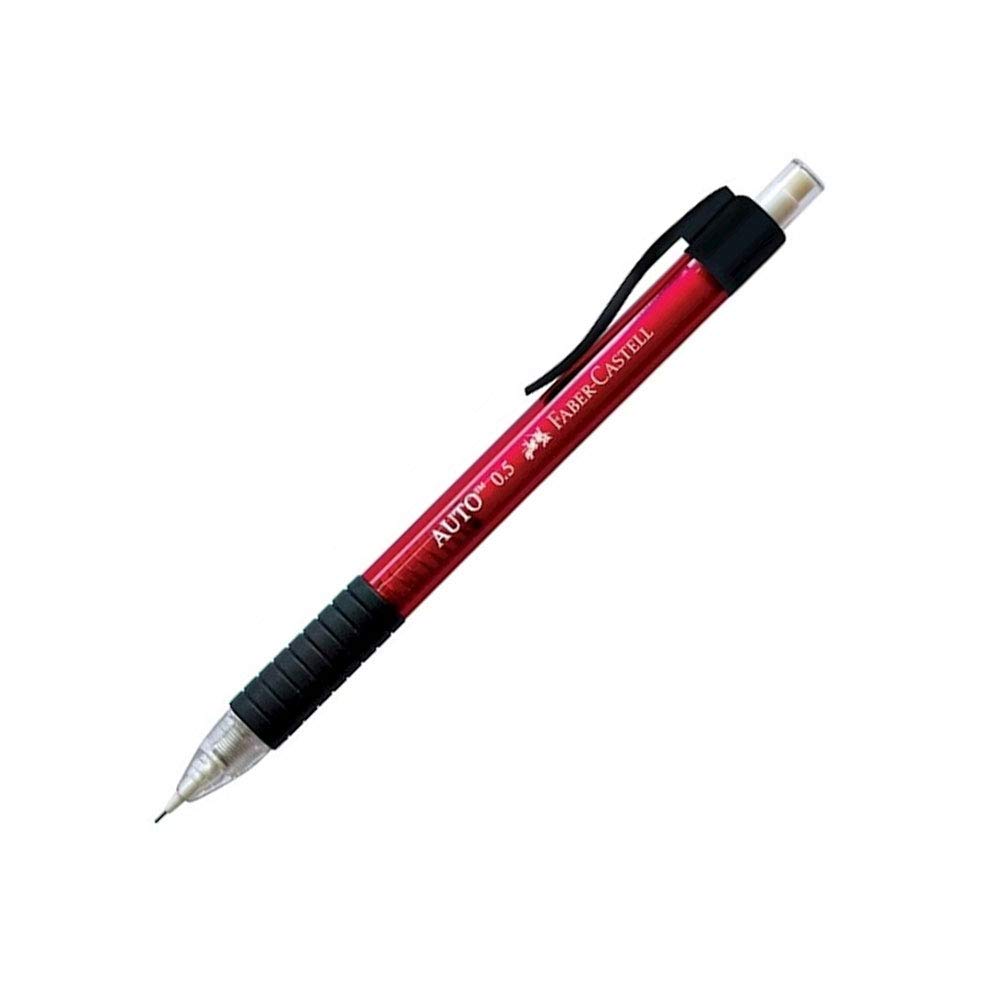 Faber-Castell PL133807 Grip Matic - Portaminas automático, punta de 0,5 mm, color hielo/amarillo