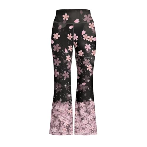 Girls Flare Leggings Butt Lift Wide Leg Pants Kids Clothes