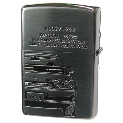 Encendedor Zippo Oil Flint Sticker Negro Limitado miniatura 2