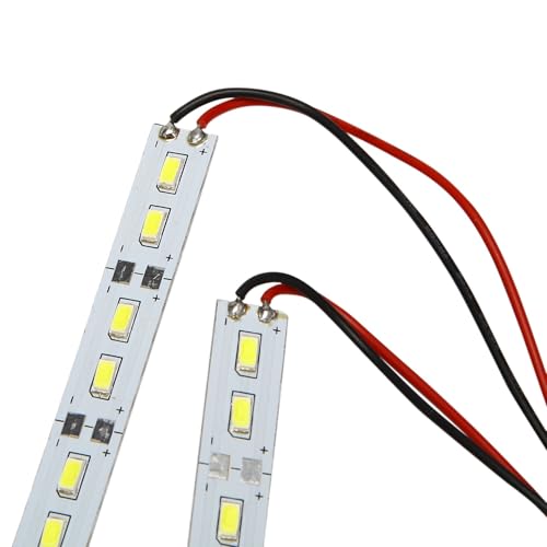 Luces coche RC para rutas nocturnas de Crawler escala 1/10 accesorios de chasis 5