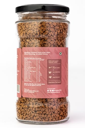 Image of Impulse Coffees Vichaar Over Vanilla | Instant Coffee Powder | Ideal For Hot & Cold Coffee | Coffee Powder In Fresh | Smooth Medium Roast | Coffee Vanilla Flavour | Jar Packed | 100 Gms