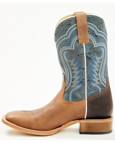 Cody James Men's Rover Blue Western Boot Broad Square Toe - Bcjsp25l33