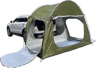 BMDHA Car Tent Camping for Tailgate, 300 cm x 150 cm x 210 cm, 3-Person, Waterproof, SUV/Car Compatible, Modern Style