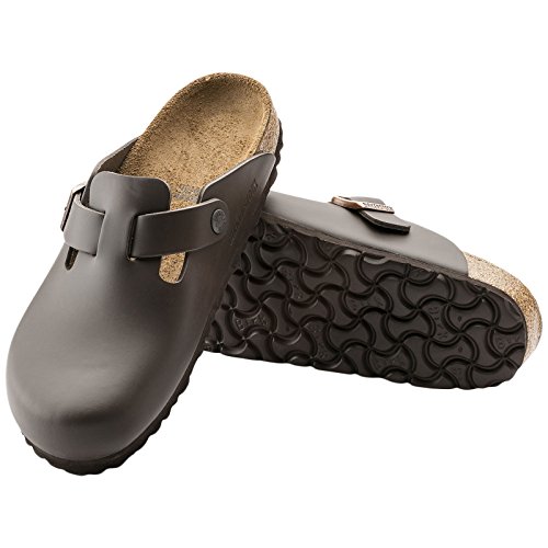 Image of Birkenstock Women's Dark Brown Boston Leather 37 B(M) EU