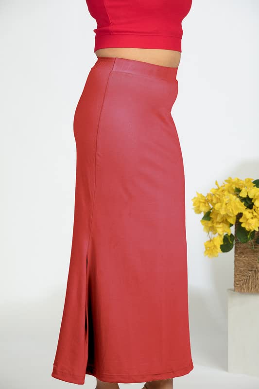Image of Premium Cotton Saree Shapewear for Women Cotton Fishcut Saree Shapewear, Petticoat, Skirt for Women, Shapers for Womens Sarees