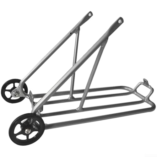 Porte-bagages arrière vélo pliable 16 pouces rack chargement aluminium 349 entraxe 112mm