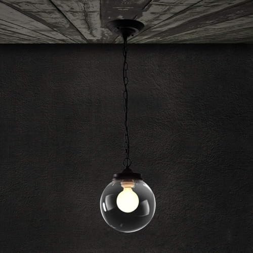 Lustre de plafond en verre CFWSHJ anti-éblouissement pour salle à manger