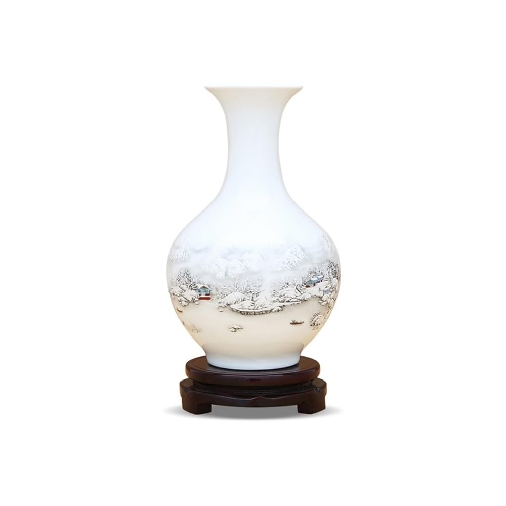 Vase en poterie XUEQIZHENG pour sublimer votre table basse de salon