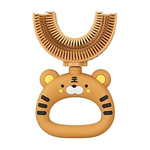Generisch U-förmige Tiger Kinderzahnbürste PN2G36Q6H8NOEIJT