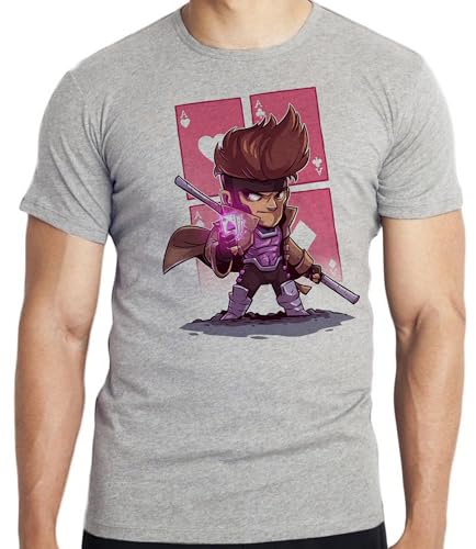Camiseta Gambit x men vingadores tamanho Infantil ou Adulto ou Plus Size