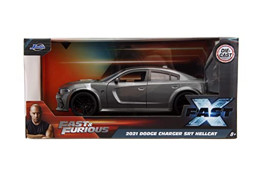 Jada Fast & Furious Fast X 1:24 Dom's 2021 Dodge Charger miniatura 2
