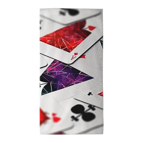 KLLTYHMU Toallas de mano para baño, toallas de baño suaves y absorbentes, toalla decorativa de microfibra, toalla de cara poligonal, toallas de cocina para el hogar, hotel, gimnasio, spa, yoga, 12 x