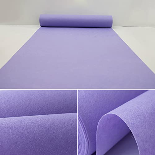 Fioletowy dywan do korytarza ślubnego – chodnik o grubości 2 mm do eleganckich ceremonii i miękki idealny na wesela wewnątrz/na zewnątrz, imprezy ślubne i specjalne okazje.