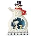 Enesco Peanuts by Jim Shore Snowman with Snoopy Scene
