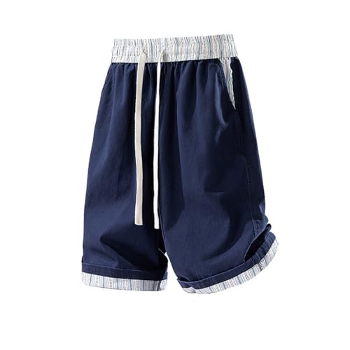 Short Bermuda homme coupe ample et décontractée pour l'été