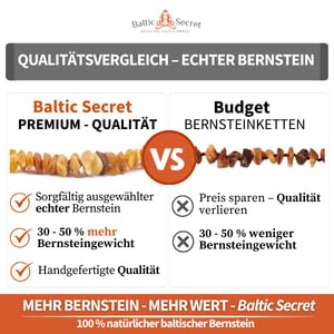 Bernsteinkette Hund | Verstellbares Bernsteinhalsband für Hunde & Katzen mit Lederband | Hundehalsband