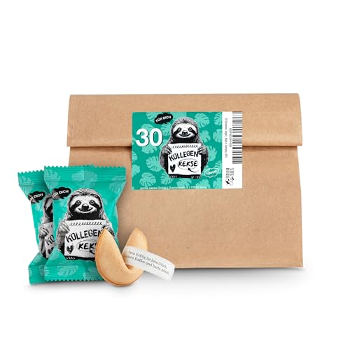 Glückskekse Kollegen 30er Tüte Lustiges Kollegen Geschenk Büro...