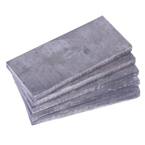 MOPHOEXII Pure Lead Ingots,Lead Sheet with 99.9% Laboratory-Quality Purity for Bullet Casting, Fishing Sinkers, and Fishing Weights 5.3 LBS