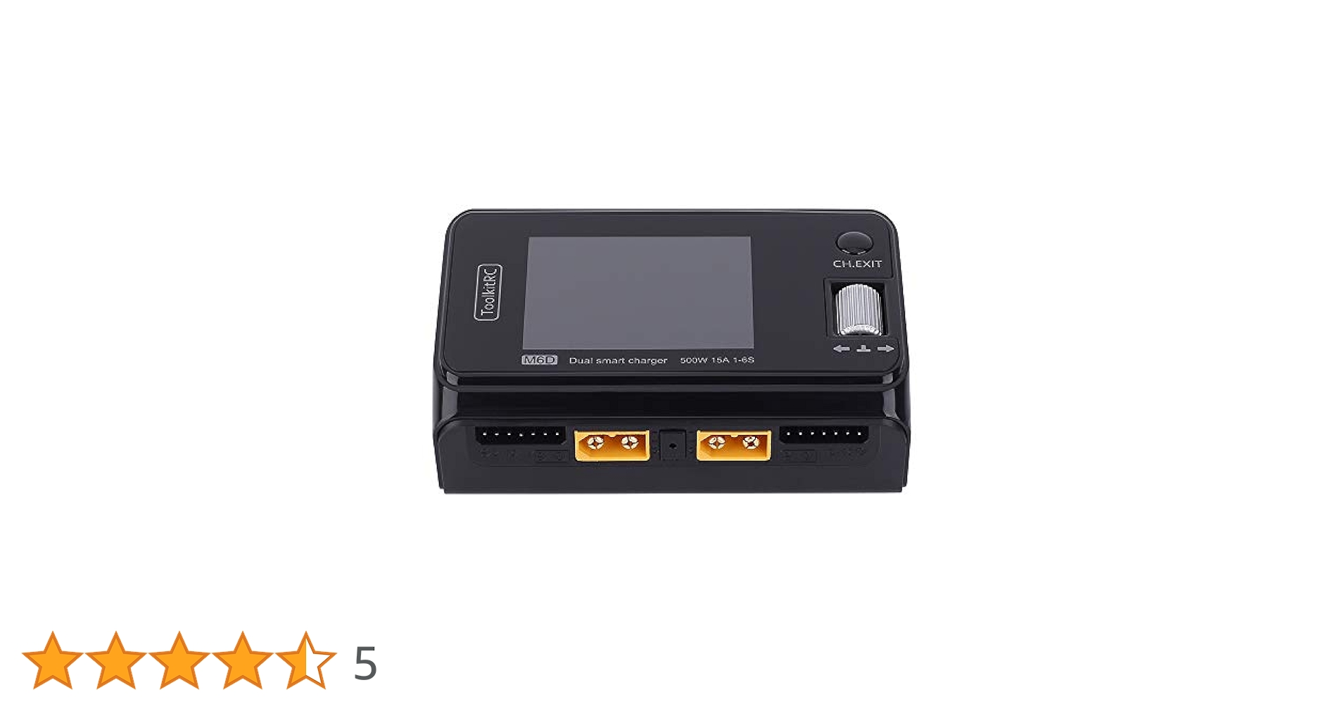 Amazon | ToolkitRC M6D 500W 15A DCデュアルチャンネルMINI