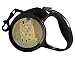 The Kiss (Klimt) - Lovers Retractable Dog Leash - Medium
