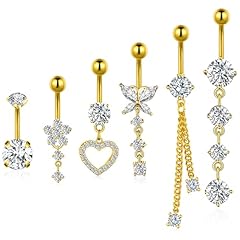 Gold Plated Belly Button Rings