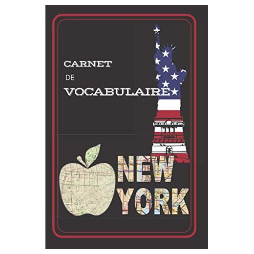 Carnet de vocabulaire: Cahier de vocabulaire | carnet de vocabulaire | à remplir | deux colonnes | 6X9 pouces,120 pages | traduction anglais français ... | apprendre à parler anglais | vocabulary