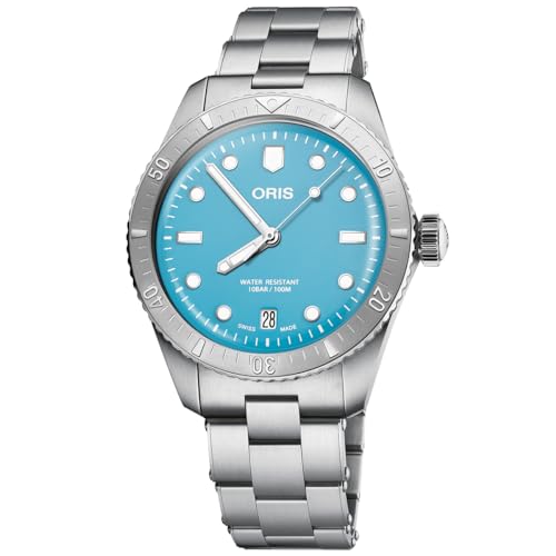 Oris Diver's 65 Cotton Candy Reloj de pulsera para hombre y mujer, automático 01, 733, 7771, 4055 07, 8, 19, 18