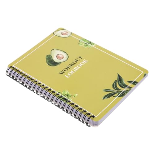 PEPLAYTAL Fitness Planer Notizbuch Fitnessagenda Trainingsjournal Gewichtheben Logbuch Wochenübersicht Tragbar Fitness Notizblock für Gym und Zuhause