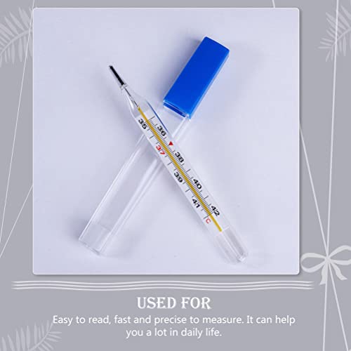 healifty 2pcs mercury general use temperature testing tools