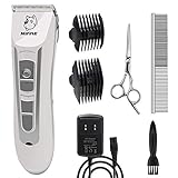 Professional Dog Grooming Clippers - Rechargeable Dog Grooming Kit and Dog Hair Clippers Cordless Suitable Dog & Cat and Other House Animals, Dog Hair Trimmer