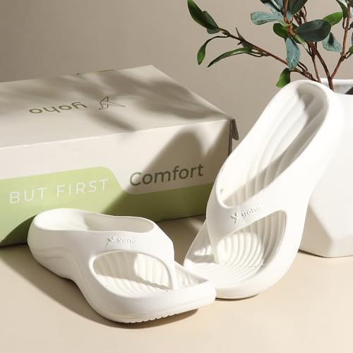 Image of YOHO PILO Slippers for Women | Lightweight & Waterproof Monsoon Footwear | Stylish & Comfortable Chhapal | Soft Orthopedic Flip-Flops, Daily Use Bathroom Slippers