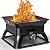 BALI OUTDOORS Propane Fire Pit Perfect for Camping Outdoor Fire Pit for Portable Firepits for Outside Outdoor Patio