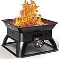 BALI OUTDOORS Propane Fire Pit Perfect for Camping Outdoor Fire Pit for Portable Firepits for Outside Outdoor Patio