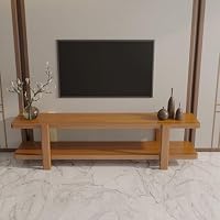 Amazon｜[GZGZ] ダークブラウン無垢材使用 幅100cm 2段 アジアン 北欧