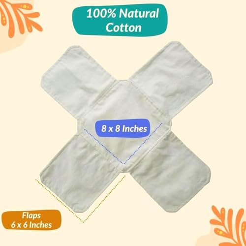Image of 2 Pack Cotton Roti Cloth Wrap with Flaps | Double Layer Chapati Cover for Hot Case & Tiffin | Traditional Kitchen Roti Cloth | Keeps Rotis Soft & Warm (2 Pack)