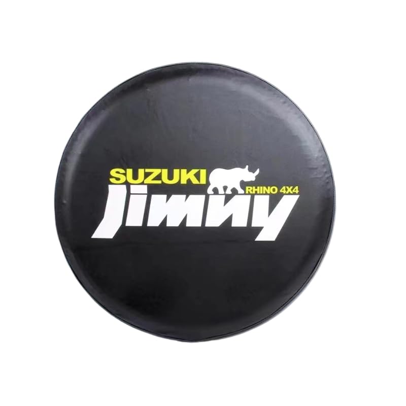 GTFRFD Housse Roue Secours de Voiture, pour Suzuki Jimny 2018-2023 Housse de Pneu de Couverture Roue Protection Antipoussière Imperméable
