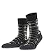 Produktbild FALKE Herren Cosyshoe Checked M HP Hausschuh-Socken, Grau (Anthracite Melange 3082), 39-40