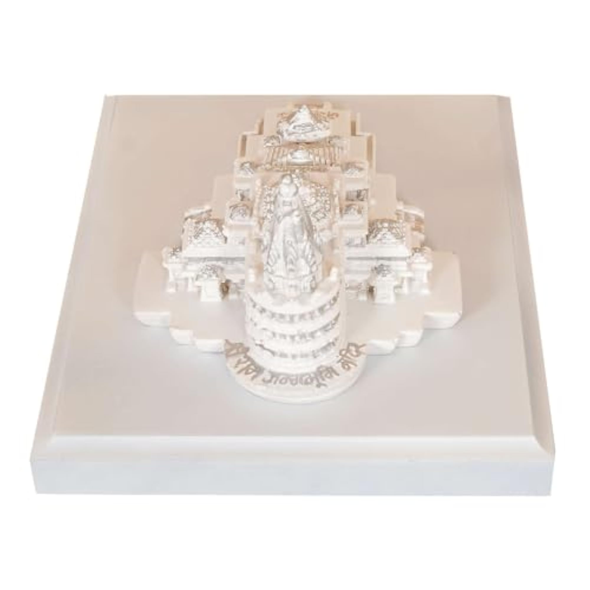 Resin Ram Mandir Ayodhya Model for Home Temple Decor Gift