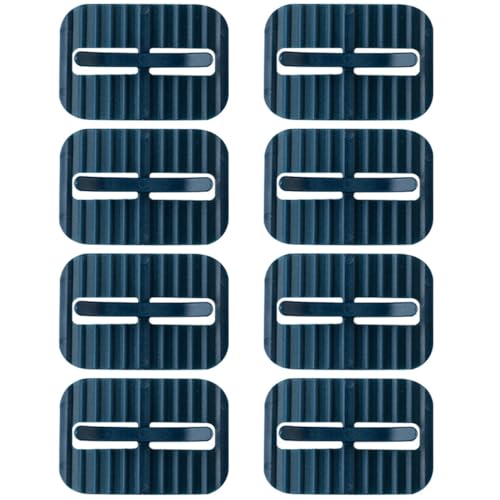 VICASKY Lot de 8 Clips pour Paquet Poubelle Gris, Pinces de Fixation Antidérapantes en Plastique Léger, Réglables et Réutilisables pour Maison, Porte-Paquet Pratiques pour Éviter la Chute