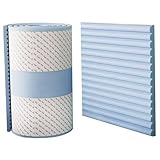 Acolchado para cuna para costados, paneles de pared acolchados de PVC engrosados, suaves y de alta elasticidad, 8x79, almohadillas de espuma anticolisión para mesa de pared, gabinete, escritorio, azu