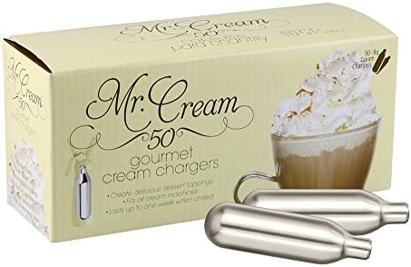 Mr. Cream Gourmet Whipped Cream Chargers ~ Count (50)