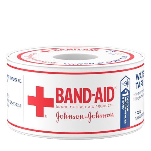 image for Band-Aid Brand First Aid Water Block 100% Waterproof Self-Adhesive Tap