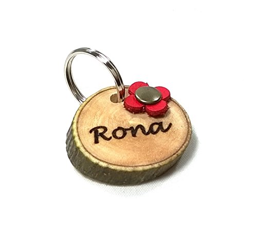 Medaglietta Per Cane/Gatto A Forma Di Cuore - Blu Anodizzato Con Catenella - Incisione Personalizzata (34x31 Mm)