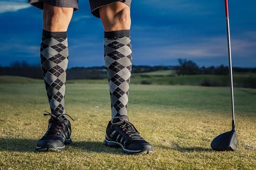 Image of NEWZILL Medical Compression Socks for Women & Men, 20-30 mmHg Knee-High Support for Circulation, All-Day Comfort for Work Travel Running Cycling and Fitness